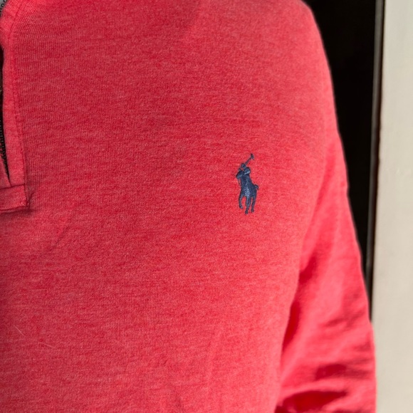 Polo Mens 3/4 zip sweater good condition, gently worn L - Picture 3 of 3